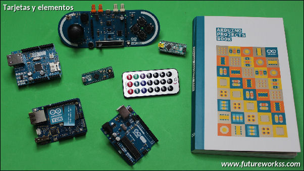 Tarjetas y elementos de Arduino